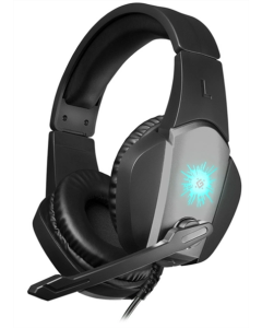 Наушники накладные Defender X-Skull 2.1м (64585) Черные Серые (Black Grey)