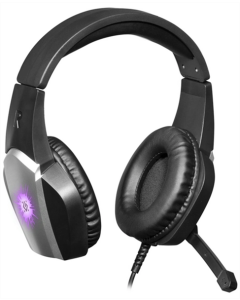 Навушники накладні Defender X-Skull 2.1м (64585) Чорні Сірі (Black Grey)