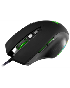 Миша Defender Wolverine GM-700L RGB, 7 кнопок, 12800 dpi Черная (Black)
