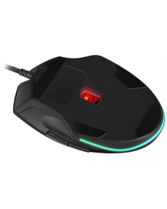 Миша Defender Wolverine GM-700L RGB, 7 кнопок, 12800 dpi Чорна (Black)