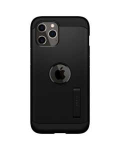 Чохол накладка для iPhone 12 Pro Max Spigen Tough Armor Чорна (Black)