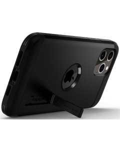 Чохол накладка для iPhone 12 Pro Max Spigen Tough Armor Чорна (Black)