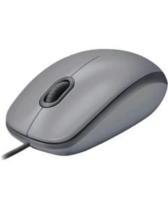 Миша Logitech M110 Silent-MID GRAY-USB-AKOYA Сірий (Gray)