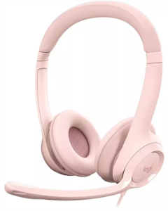 Навушники накладні Logitech USB Headset H390 Рожеві (Rose)