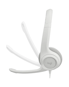 Навушники накладні Logitech USB Headset H390 Білі (White)