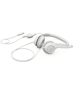 Навушники накладні Logitech USB Headset H390 Білі (White)