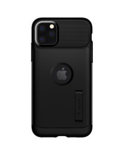Чохол накладка для iPhone 11 Pro Spigen Slim Armor Чорна (Black)