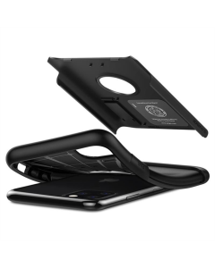 Чохол накладка для iPhone 11 Pro Spigen Slim Armor Чорна (Black)
