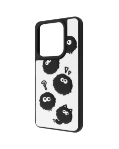 Чехол-накладка для Xiaomi Redmi Note 14 5G / Poco M7 Pro) WAVE Doodle Case Черный (Black Fluffy)