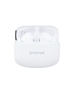 Бездротові навушники вкладиші Proove Tempo TWS with ANC (APP) Білі (White)