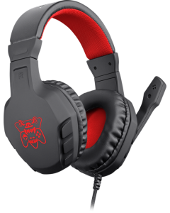 Навушники накладні Defender Сujo Червоні Чорні (Black Red)