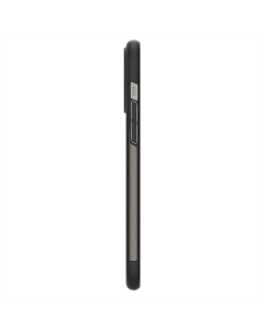 Чохол накладка для iPhone 14 Pro Spigen Slim Armor with MagFit Бронзова (Gunmetal)