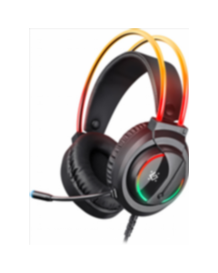 Навушники накладні Defender Flame, RGB 2м Чорні (Black)