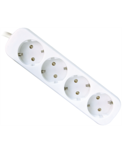 Мережевий фільтр Defender E430 4 роз (3м) Білий (White)