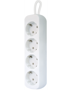 Мережевий фільтр Defender E450 4 роз (5м) Білий (White)