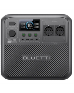 Портативна зарядна станція Bluetti Elite 200 V2 Сіра (Grey)