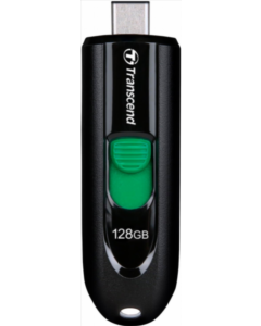 USB флеш-накопитель 128 Гб Transcend USB 3.2 Type-C JetFlash 790C Черный (Black)