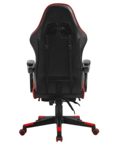 Кресло игровое Defender Rock Черное Красное (Black Red)