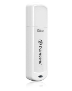 USB Флеш 128Gb Transcend JetFlash 730 USB 3.1 Біла (White)