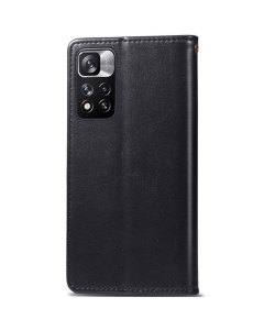 Чехол кейс для Xiaomi Redmi Note 11 Pro 4G/5G/Note 12 Pro GETMAN Gallant Черный (Black)