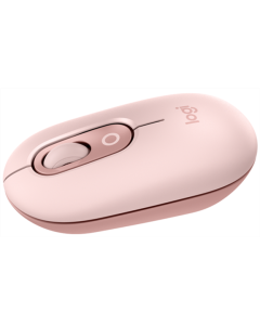 Мышь Logitech Pop с эмодзи Беспроводная Розовая (Rose)