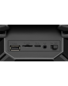 Колонка Defender G98 5W, Light/BT/TF/USB/AUX Черная (Black)