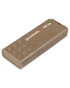 USB флеш-накопитель 16 Гб Goodram UME3 USB 3.2 ECO FRIENDLY коричневого цвета
