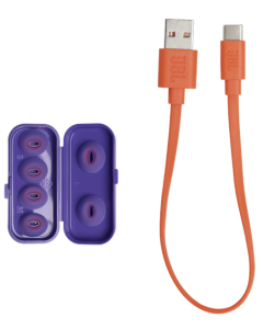 Бездротові навушники вкладиші JBL TUNE FLEX 2 Фіолетові (Ghost Purple)