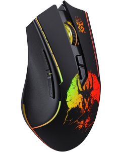 Мышь Defender Kronos GM-695 7 кнопок, 1600 dpi, 400 мАч Черный (Black)