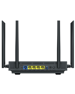 Wi-Fi роутер NETIS N6 AX1800 Wi-Fi 6 MU-MIMO бездротовий Чорний (Black)