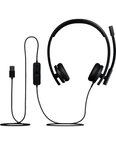 Наушники Logitech H570e Corded Stereo USB-A Черные (Black)