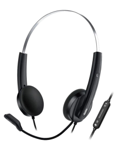 Навушники накладні Genius HS-220U USB-C 2.4m Чорні (Black)