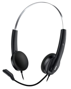 Наушники полноразмерные Genius HS-220U USB-C 2.4м Черные (Black)