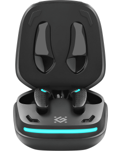 Бездротові нівушники вкладиші Defender CyberDots 285 ігрові TWS Чорні (Black)