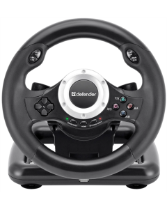 Руль Defender Turbo Pro PC/PS3/PS4/Xbox Черный (Black)