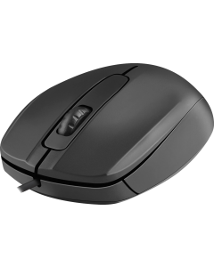 Миша Defender Alpha MB-507, тиха, 1,8м Чорна (Black)