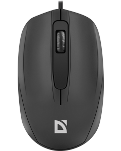 Миша Defender Alpha MB-507, тиха, 1,8м Чорна (Black)