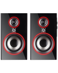 Колонки мультимедійні Defender Solar 20 Bluetooth Чорні (Black)