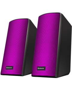 Колонки мультимедийные Defender Spitfire 6W, USB, Bluetooth черный (Black)