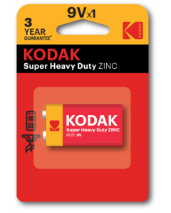 Батарейка Kodak LongLife 1шт (6F22)