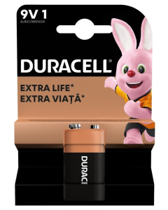 Батарейка Duracell 9V / MN1604 KPN1*10 (1шт)