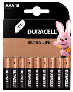 Батарейка AAA/LR03 Duracell MN2400 (18 шт)