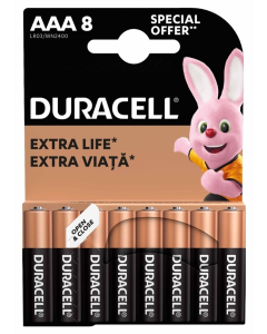 Батарейка AAA/LR03 Duracell MN2400 (8 шт)
