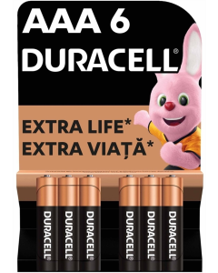 Батарейка AAA/LR03 Duracell MN2400 (6 шт)