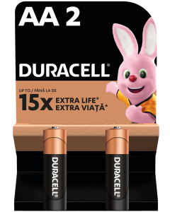 Батарейка AAA/LR06 Duracell MN1500 (2шт)