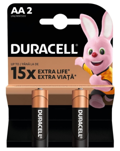 Батарейка AAA/LR06 Duracell MN1500 (2шт)