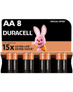 Батарейка AAA/LR06 Duracell MN1500 (8шт)