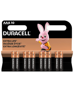Батарейка AAA/LR03 Duracell MN2400 (10 шт)