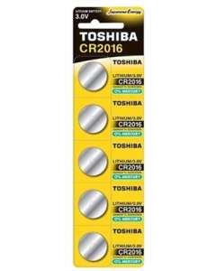 Батарейка Toshiba CR2016 BP (5шт)