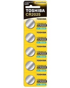 Батарейка Toshiba CR2025 BP (5шт)